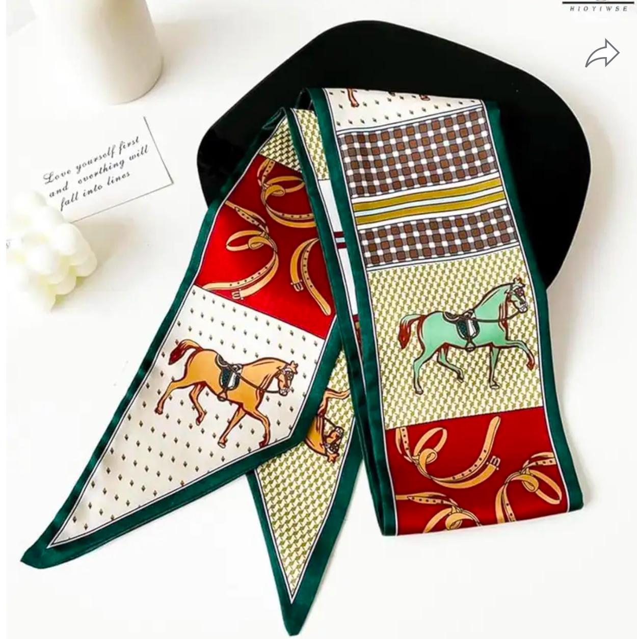 Women's Long Printed Scarf – Elegance & Versatility