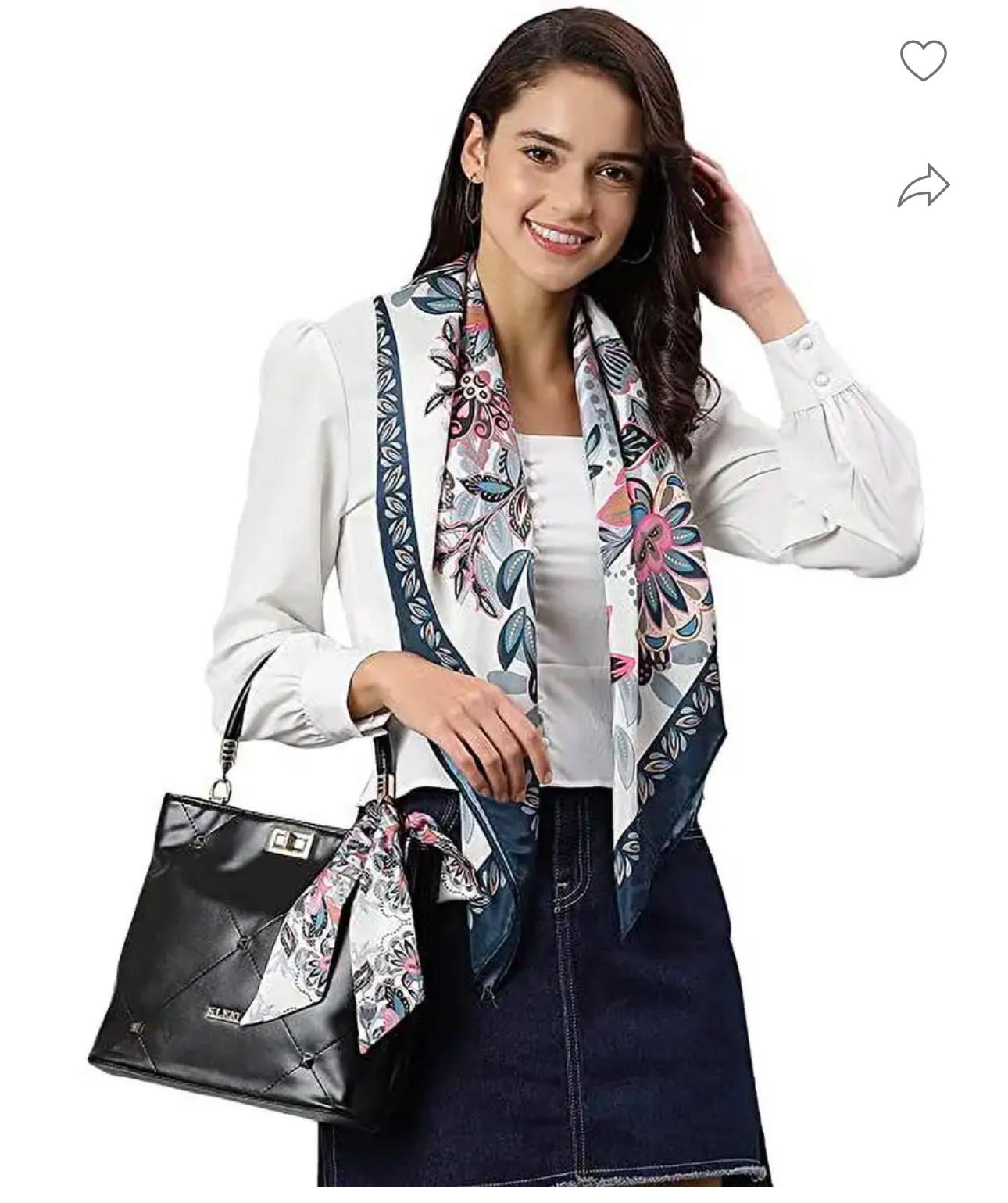 Printed Silk Scarf