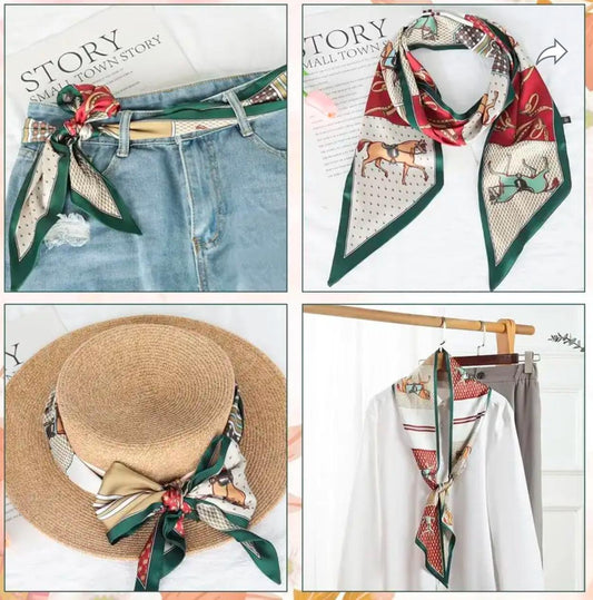 Women's Long Printed Scarf – Elegance & Versatility
