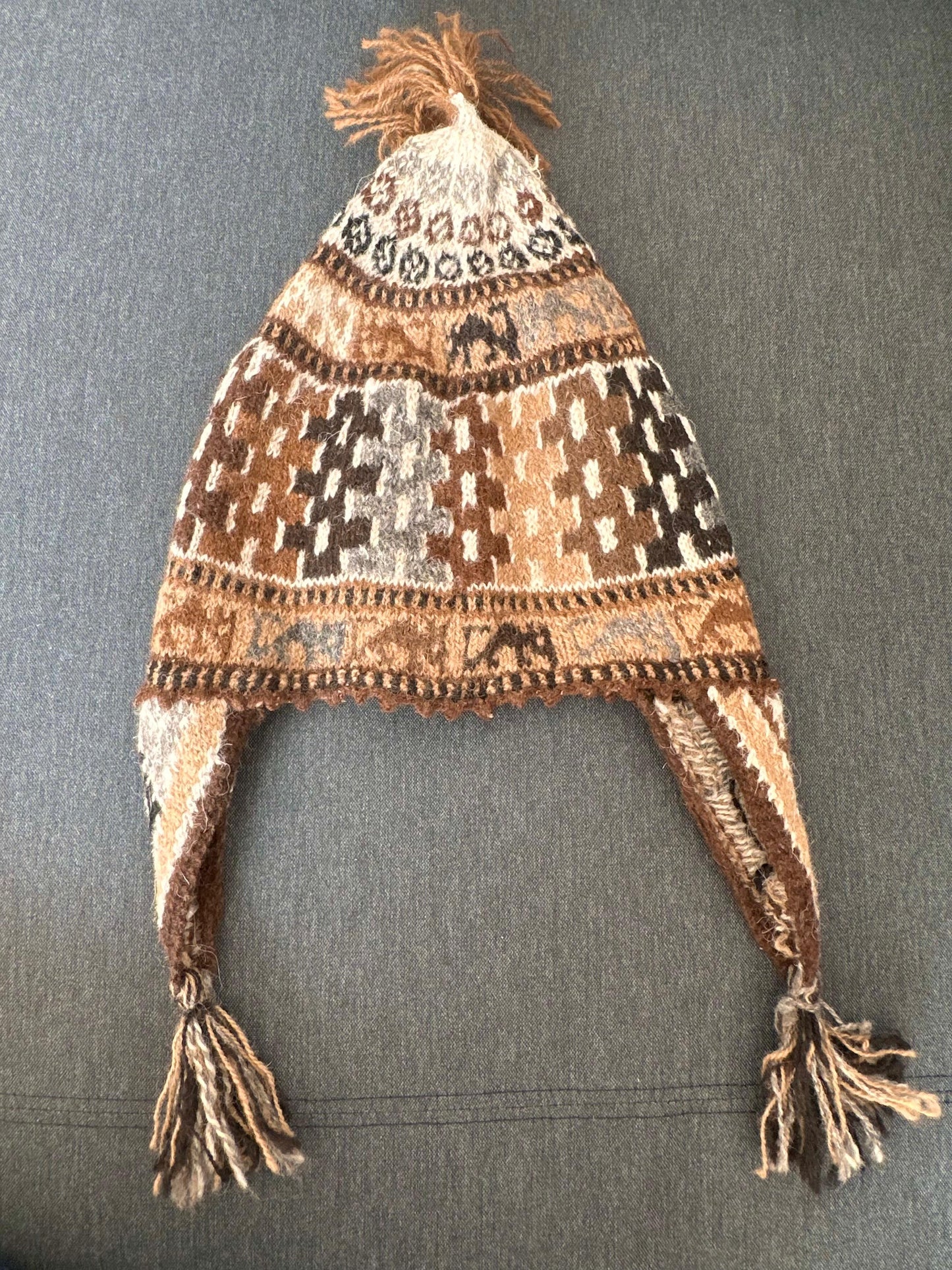 Handmade Peruvian Chullo in Wool – Cusco Artisan Craft