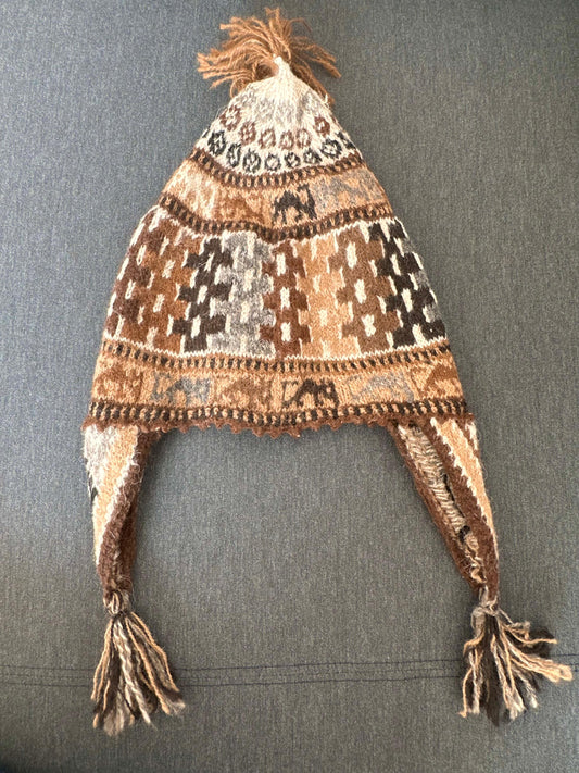 Handmade Peruvian Chullo in Wool – Cusco Artisan Craft